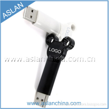 8 GB USB Flash Drive Keychain Charger for iPhone 5, 5s, 5c (AA-033)